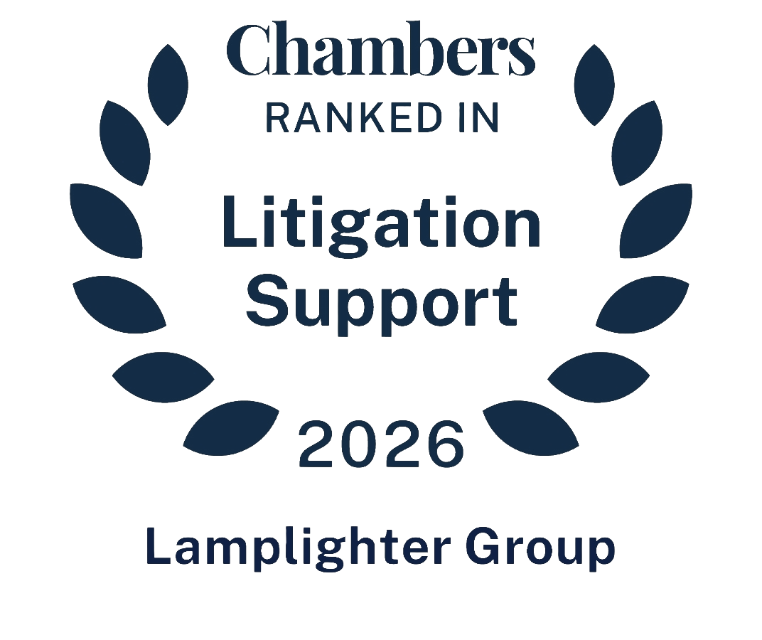 Chambers Ranked In Litigation Support 2026, Lamplighter Group